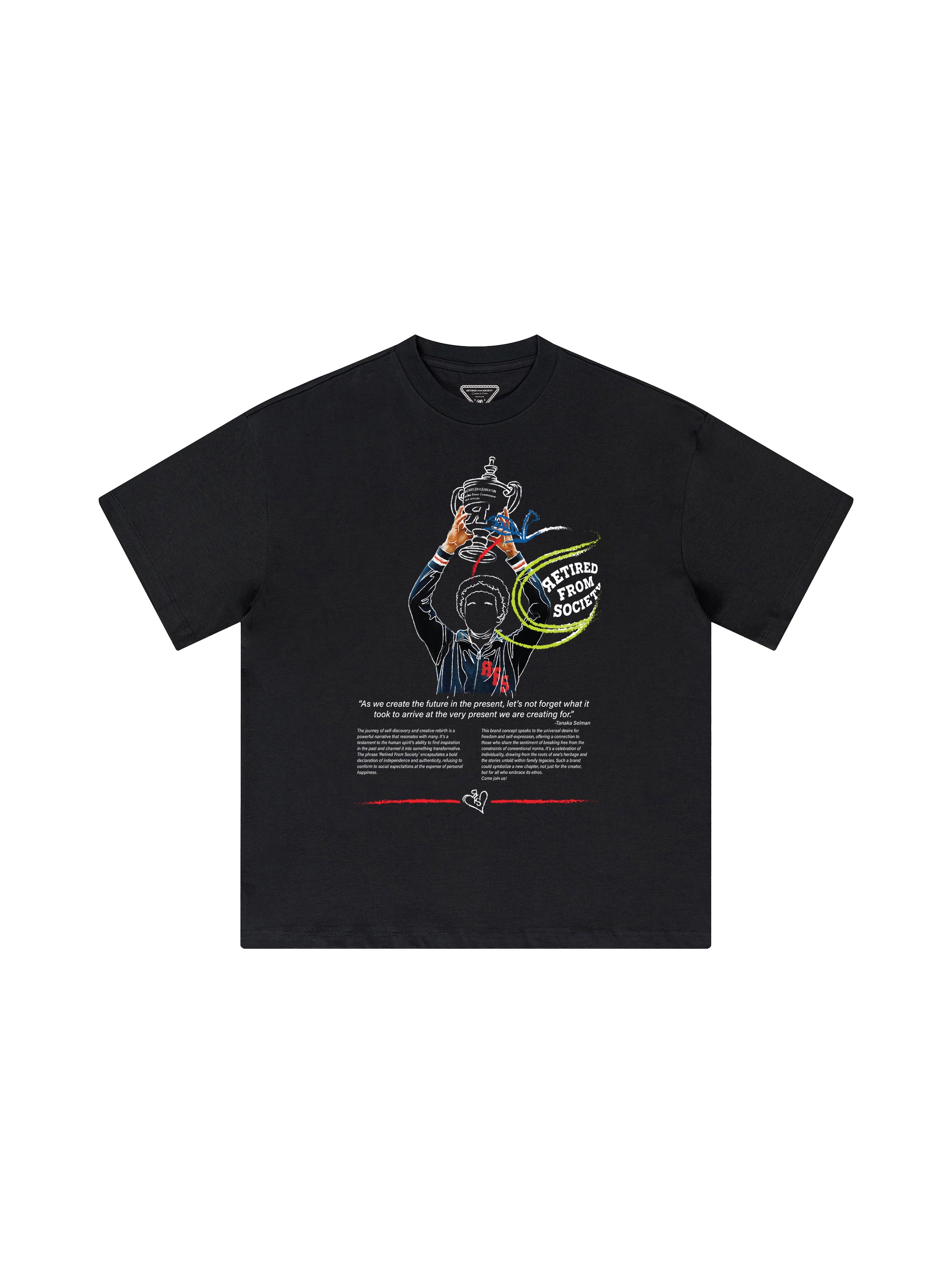 ASHE LINE ART TEE