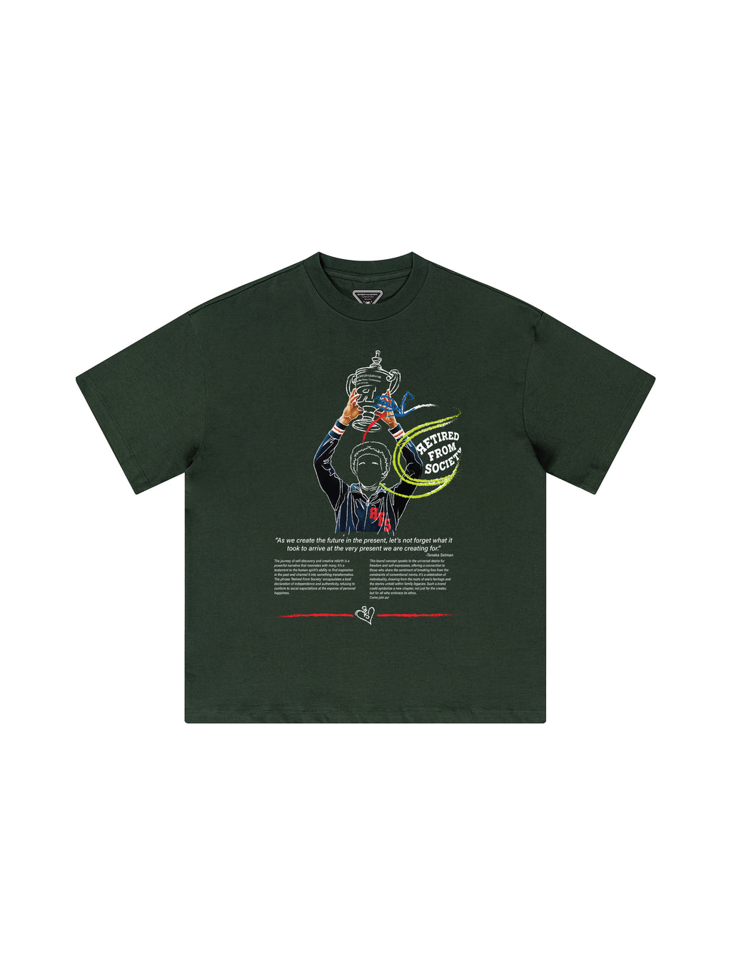 ASHE LINE ART TEE