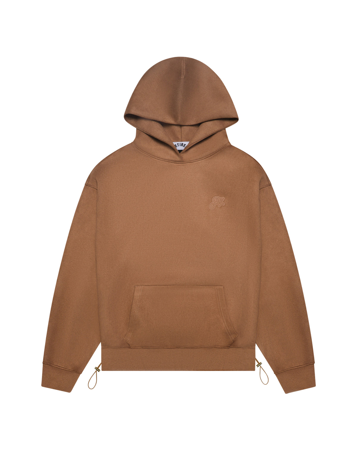 RFS FAUX SUEDE TUNNEL HOODIE