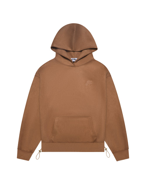 RFS FAUX SUEDE TUNNEL HOODIE